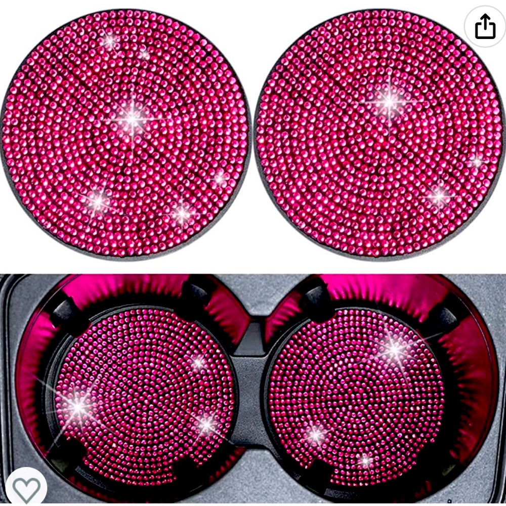 Bling Car Coasters
